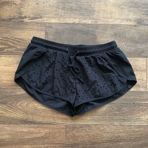 Fabletics Laser Cutout Shorts
